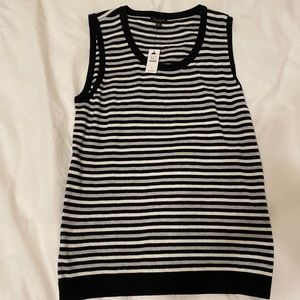Talbots Striped Sweater Tank
